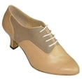 thumbnail image 1 of Blue Bell Shoes HANDMADE Women's Ballroom Wedding Competition Dance Shoes Anna - Beige - 2.5" -8.5, 1 of 1