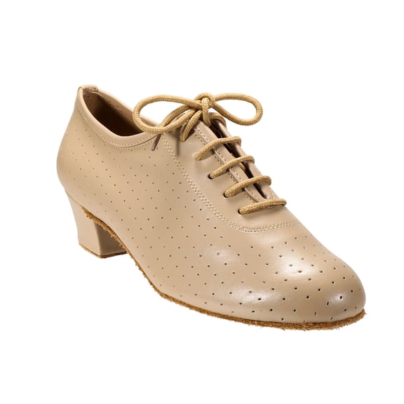 Blue Bell Shoes Women's Ballroom Wedding Competition Dance Shoes Abby - Beige - 1.8" - Size 7