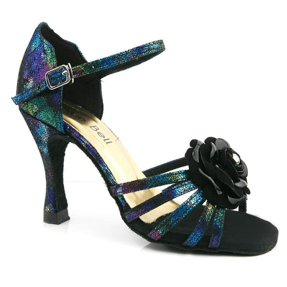 Blue Bell Shoes Women's Ballroom Wedding Competition Dance Shoes Ara - Black - 3.5" - Size 8