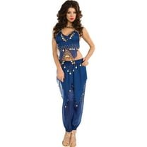 Blue Belly Dancer Costume