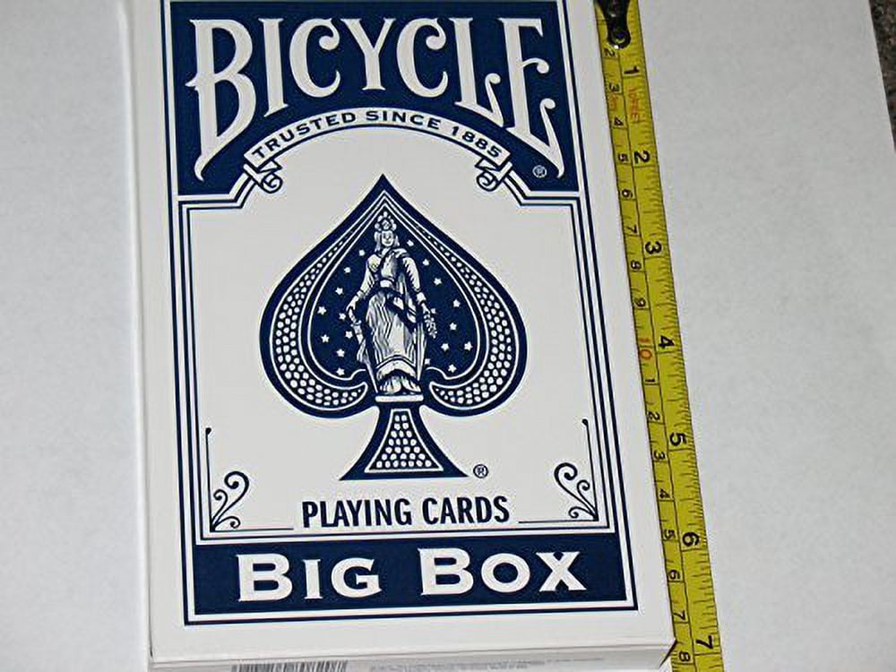 Blue Bicycle BIG BOX Festival Playing Cards - Large Size 7" x 4.5"