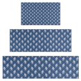 thumbnail image 1 of Blue Bigfoot Pattern Kitchen Rugs Sets Of 3,Kitchen Runner Rugs Non Skid Washable,Decorative Kitchen Floor Mats for Kitchen,Sink,Laundry,17"x30"+ 17"x47" + 17"x59", 1 of 6