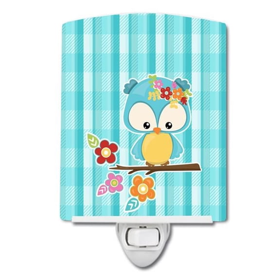 Blue Bird Ceramic Night Light