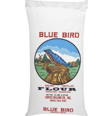 Cortez Milling Blue Bird Flour, 5 lb
