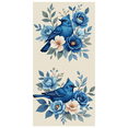 thumbnail image 1 of Blue Bird Floral Design Banner Background Backdrop Party Decorations Photography Props Garden Party Spring Celebration Home Decor, 1 of 8