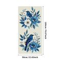 thumbnail image 1 of Blue Bird Floral Design Banner Background Backdrop Party Decorations Photography Props Garden Party Spring Celebration Home Decor, 1 of 8