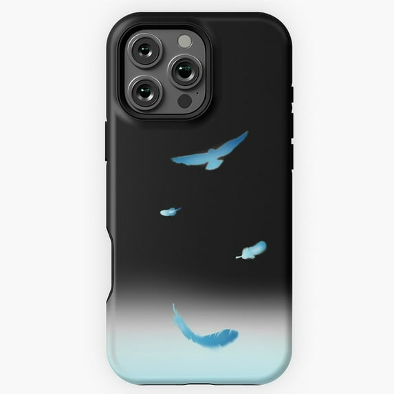 Blue Bird Minimalist Nature Design Phone Case Compatible iPhone 17 ...