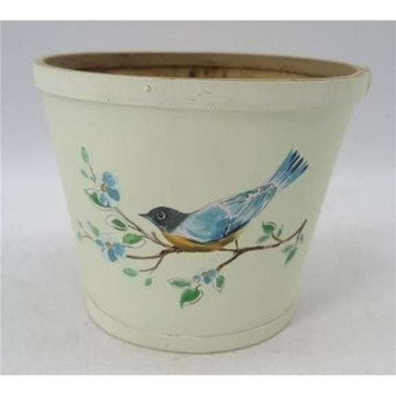 Blue Bird on a Branch Planter