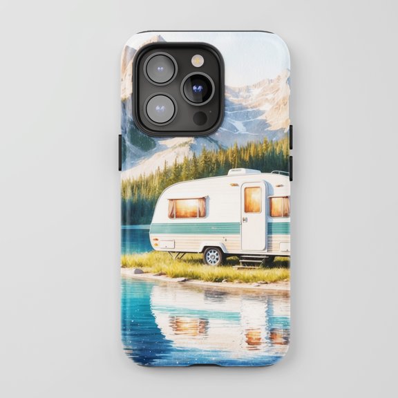 Blue Birds For All iPhone Series Protective Phone Case Nature Art Multicolor