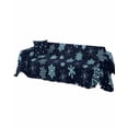 thumbnail image 1 of Blue Black Christmas Sofa Covers for 3 Cushion Couch, Washable Sectional & L Shape Couch Covers for Dogs/Cats/Kids, Xmas Snowflake Winter Non Slip Sofa Slipcover Futon Cover 71''x150'', 1 of 8