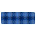 thumbnail image 1 of Blue Black Geometric Pattern Kitchen Rug Mat,Kitchen Runner Rugs Non Skid Washable,Decorative Kitchen Floor Mats for Kitchen,Sink,Laundry,17"x47.2", 1 of 7
