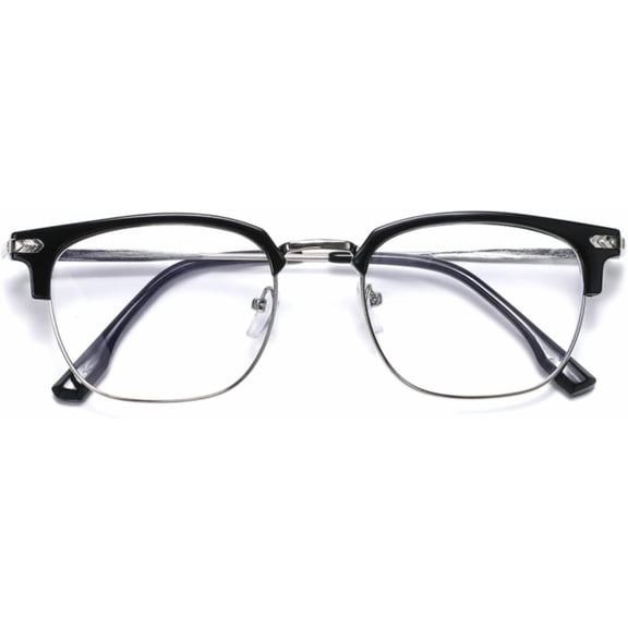 Blue Blocker Glasses for Men Metal Computer Gaming With Ray Filter