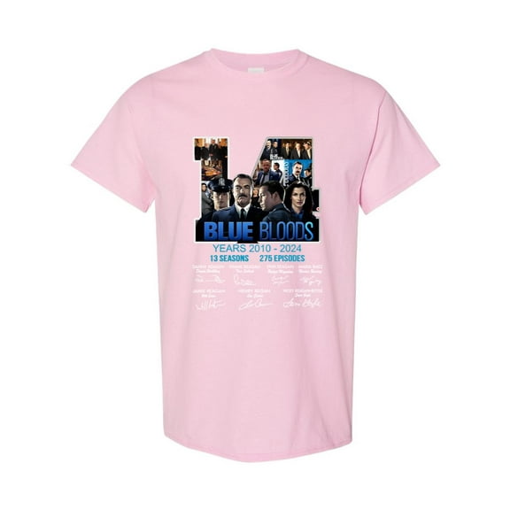 Blue Bloods T-Shirt 14 Years Cast Tribute 2010β2024 Edition, for men & women, up to size 5XL