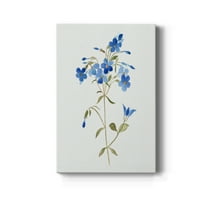 Blue Blossom Botanical II Premium Gallery Wrapped Canvas - Ready to Hang - 8 x 12