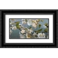 thumbnail image 1 of Blue Blossoms 2x Matted 24x16 Black Ornate Framed Art Print by Novak, Rick, 1 of 2