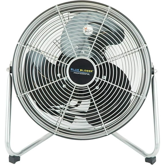 Blue Blower 14 in. High Velocity Internal Oscillating Fan. 2000 CFM, 3 speed, and Adjustable Tilt