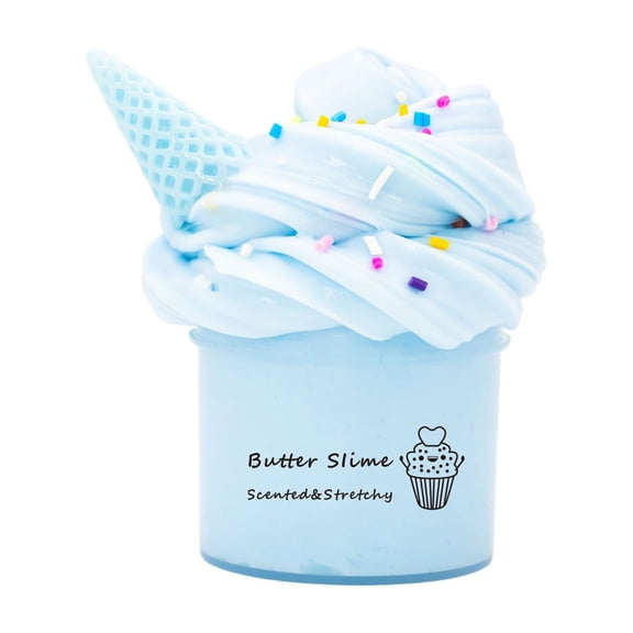 Blue Blue 70Ml Cloud Slime Clay For Children Non Settling Stretchy Butter Texture With Tools