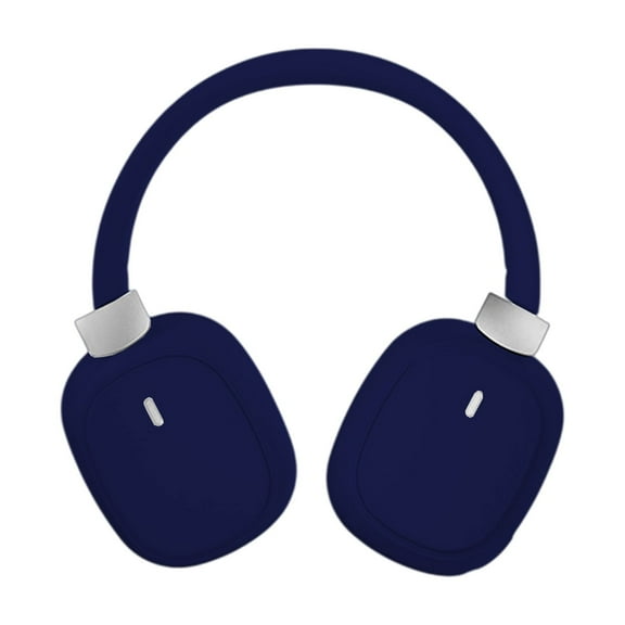 Blue Blue Head Mounted Bluetooth Headphones Wired And Wireless Double Mode Foldable Soft Headband Low Latency High Battery For Sports Gaming 1 Set Headphones