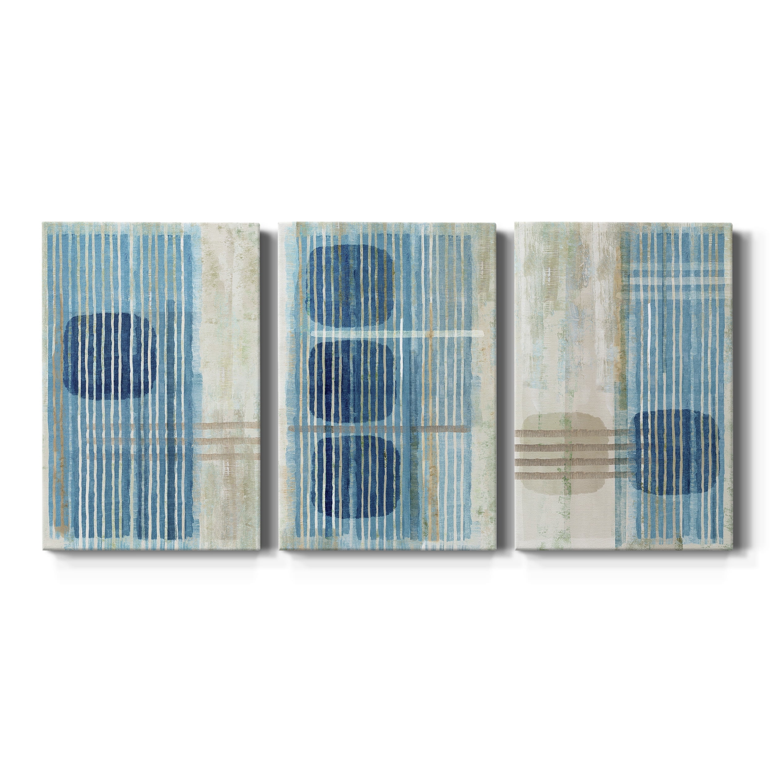 Blue Blue Horizon I Premium Gallery Wrapped Canvas - Ready to Hang - 18 x 27 Each