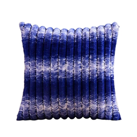 Blue Blue Pillow Cover 19.69 Inches Cushion Cover Sofa Living Room Decorative Pillow Cover For Sofa Bedroom Home Decor Polyester Material