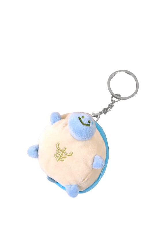 Blue Blue Plush Turtle Squeaky Toy With Keychain For Children Soft Stuffed Animal With Sound For Imaginative Play