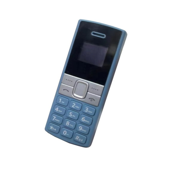 Blue Bm150 Mini 2G Mobile Phone With Dual Sim, Bluetooth, 380Mah Battery, 72 Hours Standby, Compact Design For Seniors And Students