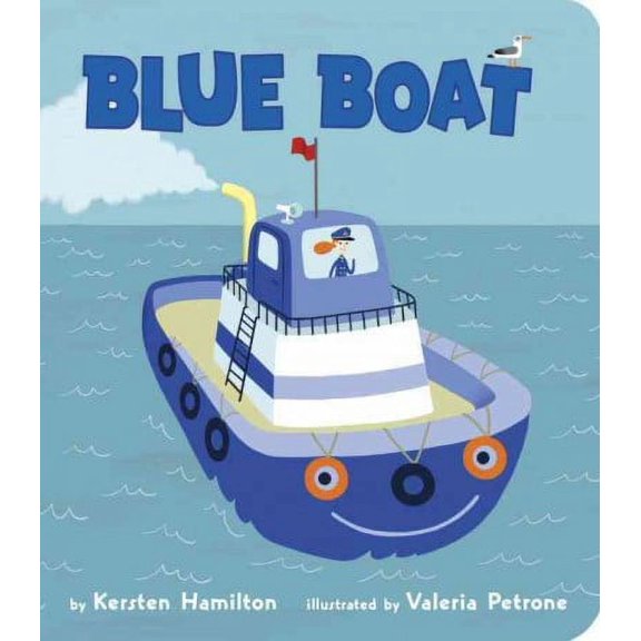 Blue Boat (Board Book)