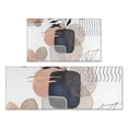 thumbnail image 1 of Blue Boho Abstract and Plant Pattern Kitchen Rugs Sets Of 2,Anti Fatigue Kitchen Mat Rugs Non Slip Washable,Decorative Kitchen Floor Mats for Kitchen,Sink,Laundry,17"x30"+17"x47", 1 of 7