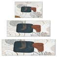 thumbnail image 1 of Blue Boho Abstract and Plant Pattern Kitchen Rugs Sets Of 3,Kitchen Runner Rugs Non Skid Washable,Decorative Kitchen Floor Mats for Kitchen,Sink,Laundry,17"x30"+ 17"x47" + 17"x59", 1 of 6