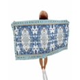 thumbnail image 1 of Blue Boho Beach Towels Oversized Super Absorbent, Farmhouse Bohemian Medallion Oriental Flower Lightweight Bath Towel Quick Dry Sets For Bathroom/Pool/Rv Camping/Beach Play/Gym Room/Picnic 35"x70", 1 of 8