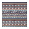 thumbnail image 1 of Blue Boho Tribal Triangles and Arrows Pattern Square Fitted Tablecloth with Elastic Edge,Square Table Cover,Washable Elastic Table Cover for Home Kitchen Party Decor 36"x36", 1 of 6