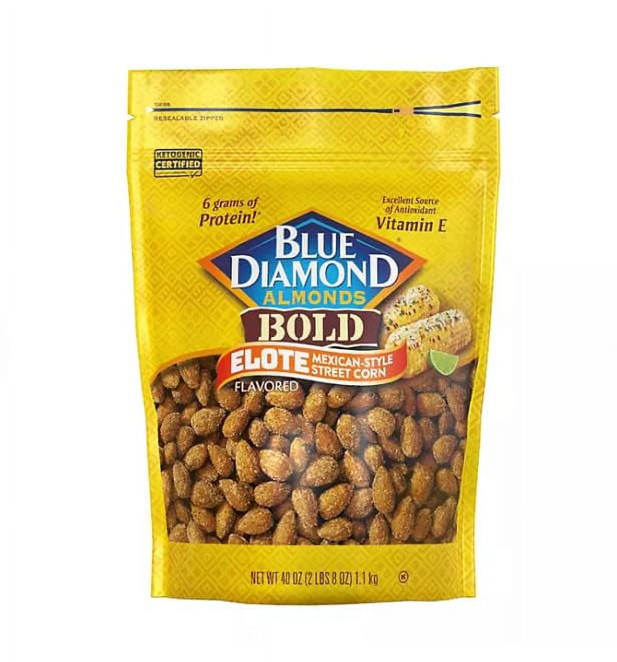 Blue Bold Elote Mexican Street Corn Almonds (40 Oz.)