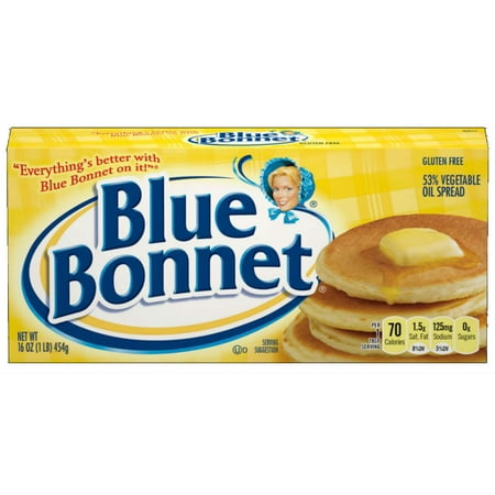 Blue Bonnet West Packaging Vegetable Oil Spread, 1 lb