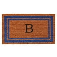 thumbnail image 1 of Blue Border  Monogram Doormat (Letter B), 1 of 1