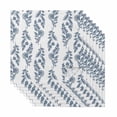 thumbnail image 1 of Blue Botanical Cloth Napkins, Pastoral Elegant Spring Floral Washable and Reusable Dinner Napkins Set of 8, Table Napkin for Kitchen Party Birthday Wedding Hotel Housewarming 20"x20", 1 of 9