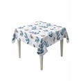 thumbnail image 1 of Blue Botanical Fall Table Cloth, Pastoral Maple Leaf Autumn Waterproof Tablecloth for Square Tables, Reusable Washable Fabric Table Cover for Restaurant Kitchen Dining Tables 60"x60", 1 of 6