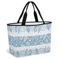 thumbnail image 1 of Blue Botanical Leaves Beach Bag for Women, Large Breathable Mesh Beach Tote Bag, Farmhouse Pastoral Floral Sandproof Lightweight Travel Bags for Vacation Picnic Swimming Pool 15.7"x15.7"x9.1", 1 of 9