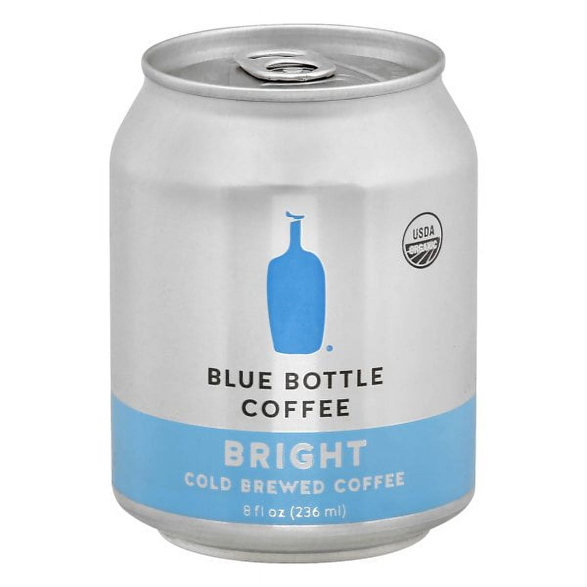 BLUE BOTTLE BRIGHT COLD BREW COFFEE 8OZ CAN  #gethilo On-Demand Delivery  or Curbside Pickup in LA, LBC, and Costa Mesa!