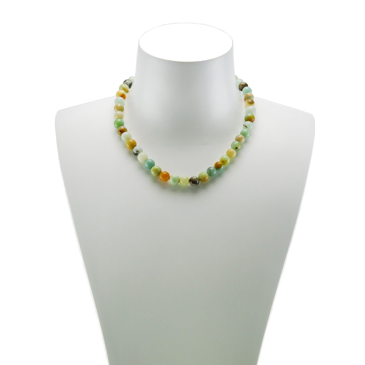 Blue Box Boutique Inc Amazonite Natural Stone Choker Necklace for Women, Teens
