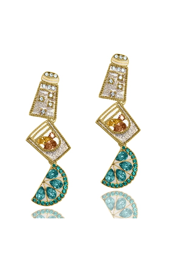 Inc Tequila Shots Dangle Earrings for Women, Teens