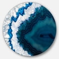 thumbnail image 1 of Blue Brazilian Geode 38 in x 38 in Painting Art Prints, by Designart, 1 of 5
