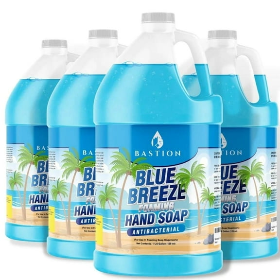 Blue Breeze Antibacterial Fresh Scent Foaming Hand Wash Size: 4 Gallons (512 oz)