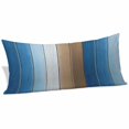 thumbnail image 1 of Blue Brown Body Pillow Covers 20"x54", Gradient Wood Grain Farmhouse Country Soft Brushed Microfiber Breathable Throw Pillow Covers, Pillowcase with Zipper for Couch Sofa Bedroom Living Room, 1 of 9