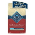 thumbnail image 1 of Blue Buffalo 804084 Adult Dry Dog Food, Beef & Brown Rice Recipe - 34 lbs, 1 of 2