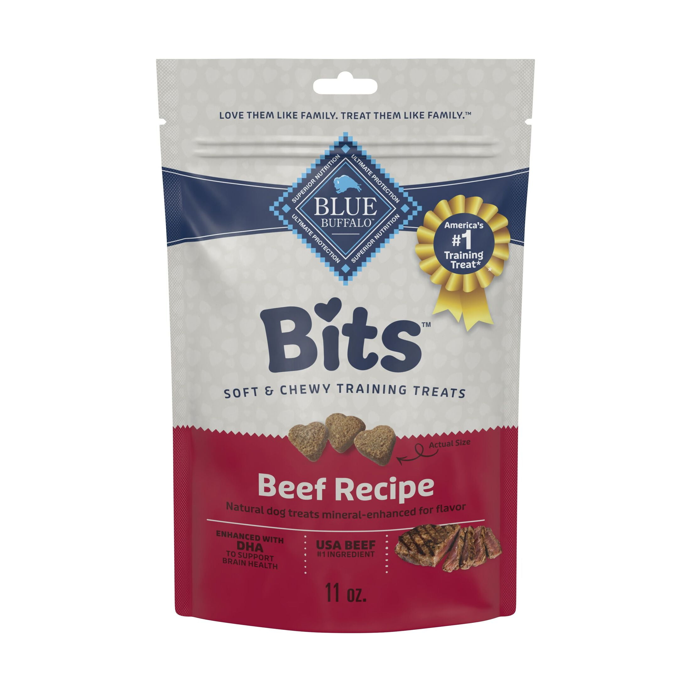 Blue Buffalo Blue Bits Natural Soft Moist Training Dog Treats