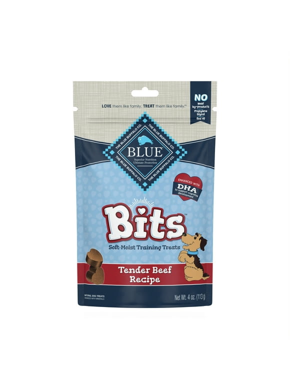 Blue Buffalo Dog Treats in Blue Buffalo