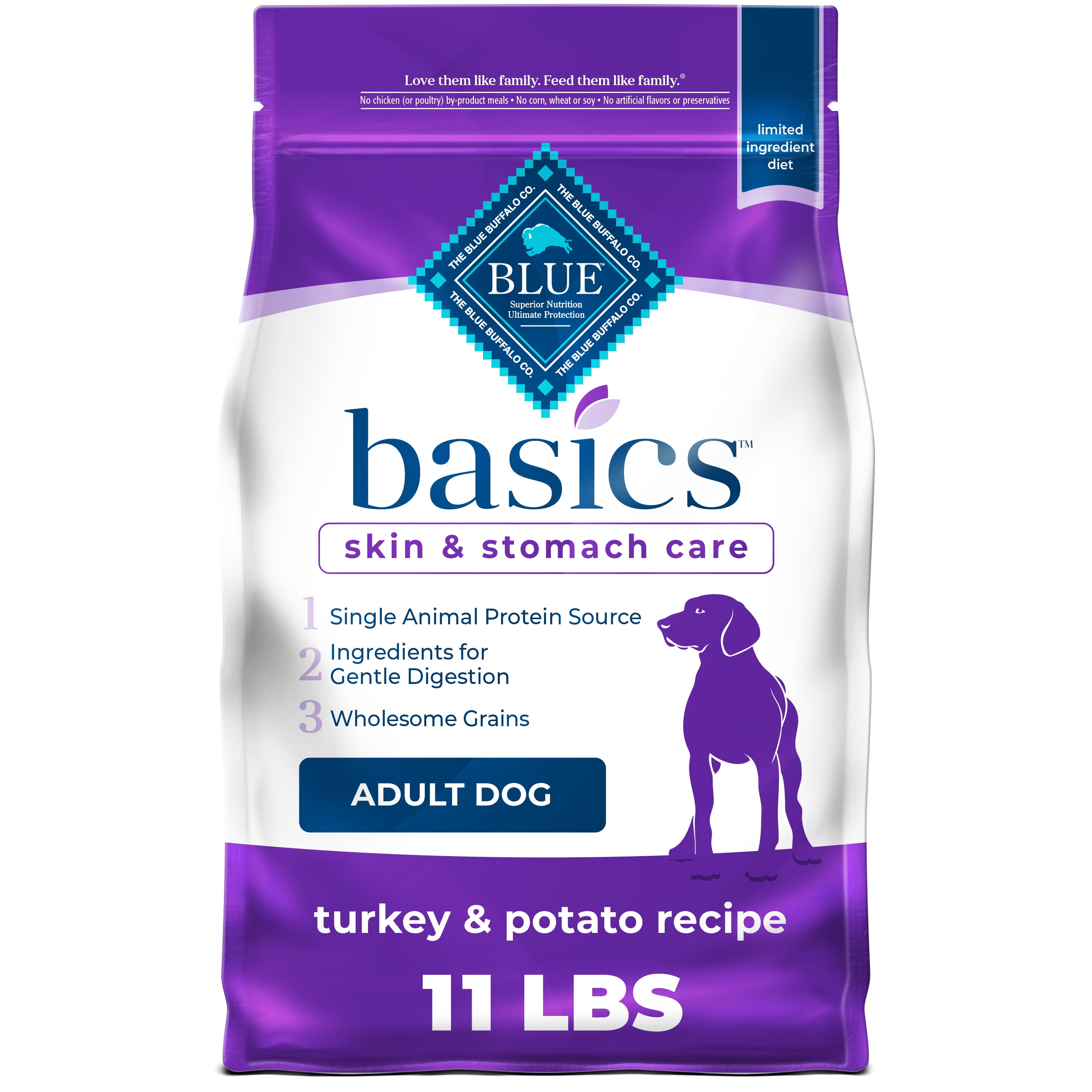 Blue Buffalo Basics Skin Stomach Care Turkey and Bhutan Ubuy