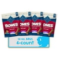 Blue Buffalo Bones Natural MMF7 Crunchy Dog Treats, Large Dog Biscuits