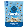 thumbnail image 1 of Blue Buffalo Bursts Chicken Flavor Crunchy Treats for Cats, Whole Grain, 5 oz. Bag, 1 of 10