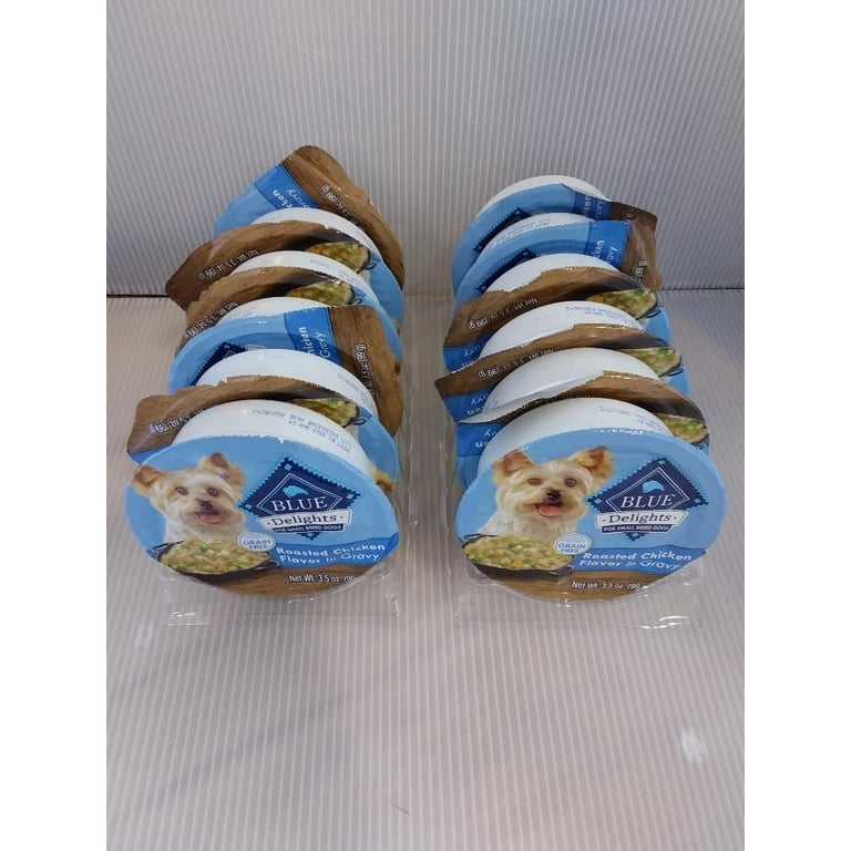 Blue Buffalo Delights Adult Small Breed Wet Dog Food, Roasted